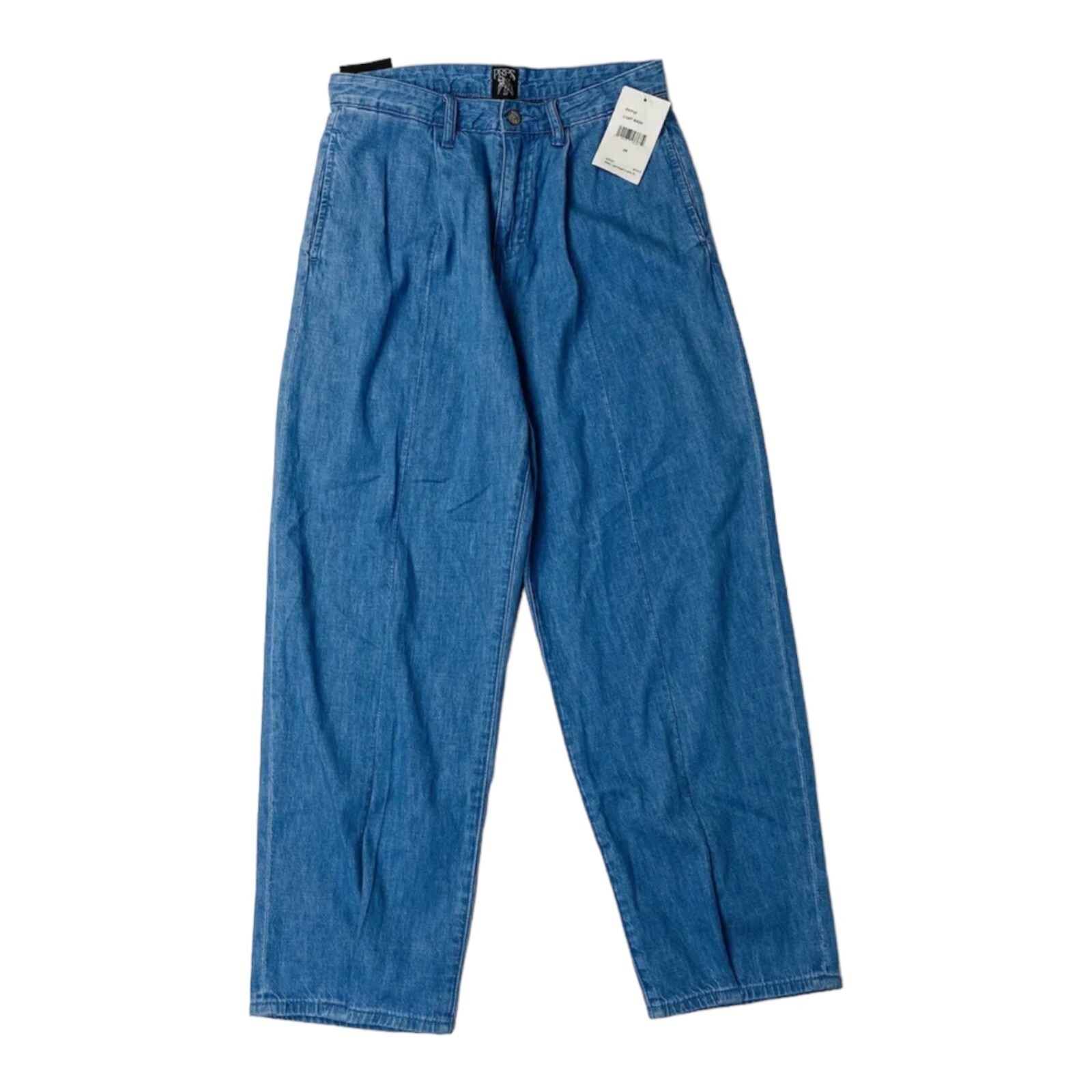 Nwt Prps Light Wash Blue Light Weight Cotton Trucker Womens Jeans Size 26 $228